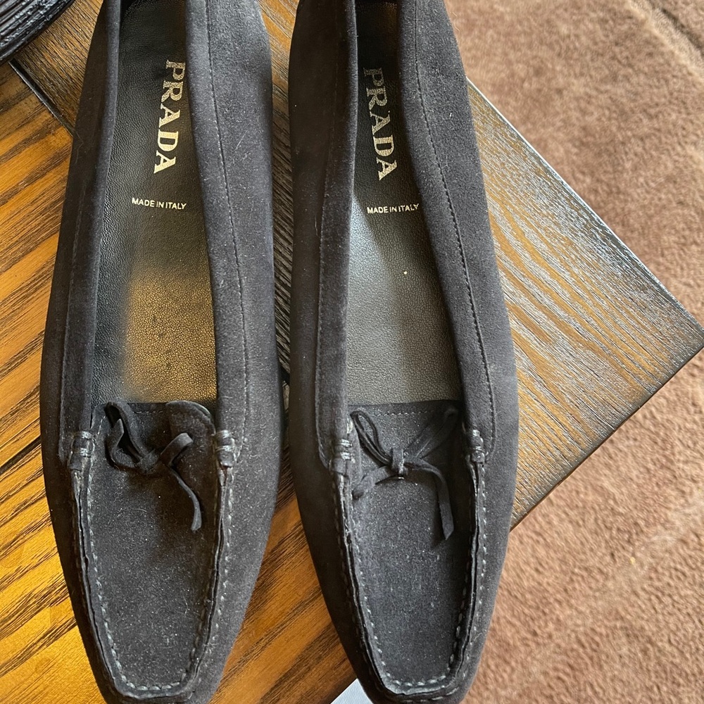 Prada suede shoes